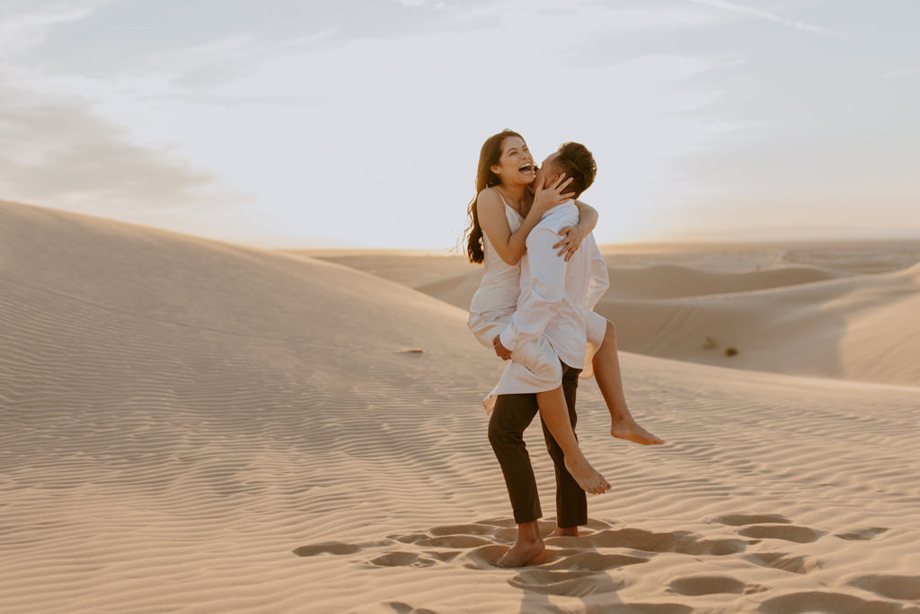 How To Have The Perfect Glamis Sand Dunes Engagement Session